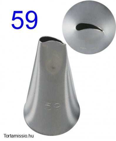 Díszítő cső sziromcső 59