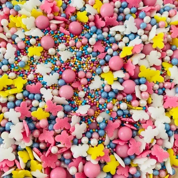 Dekor cukor – Pillangó mix (100 gramm)