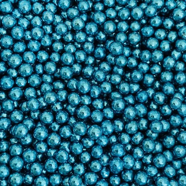 Cukorgyöngy Metál Kék 5 mm      