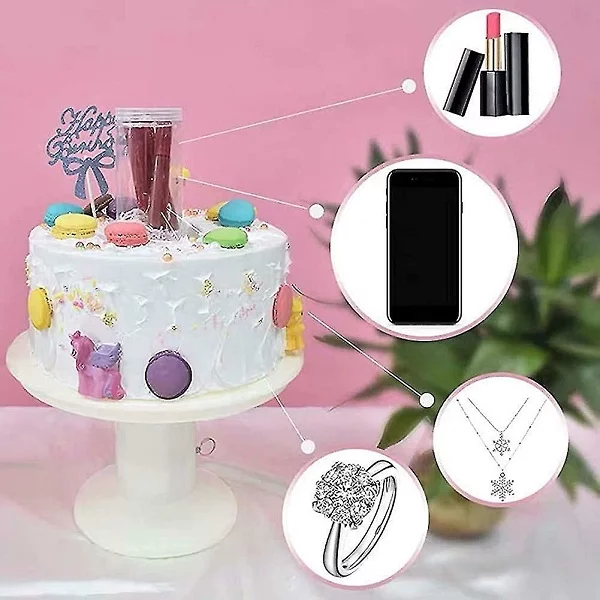 MEGLEPETÉS TORTAÁLLVÁNY – FEHÉR (26 CM)