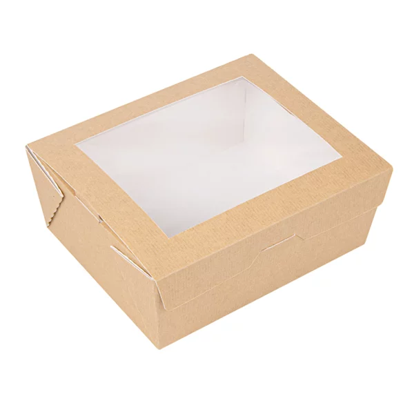 Univerzális papír doboz ablakos – 780 ml