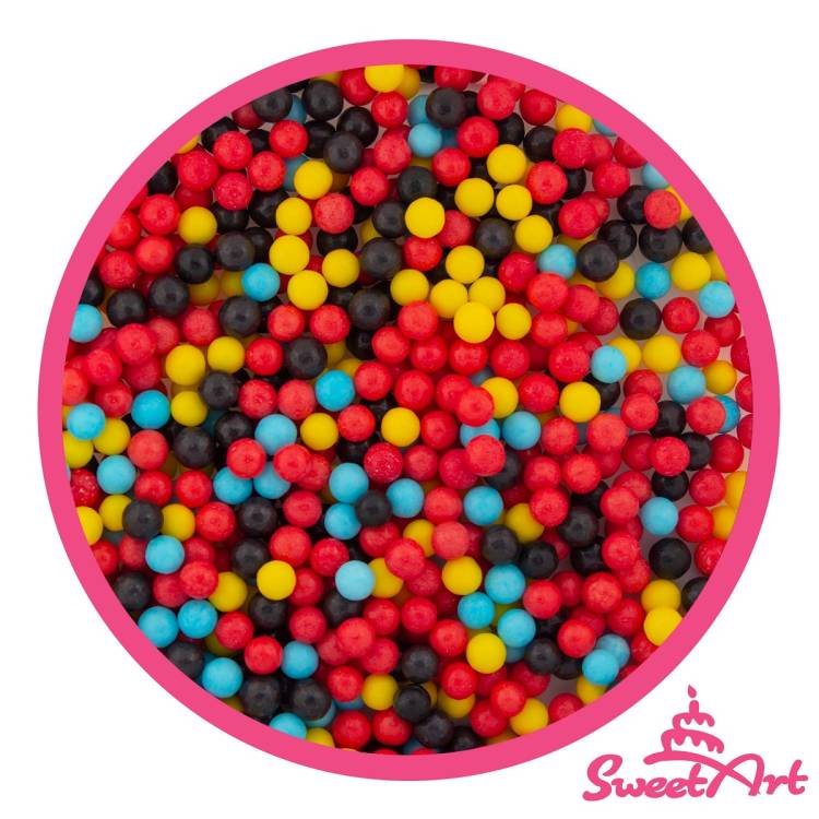 SweetArt cukorgyöngy Autós mix 5 mm (80 g)